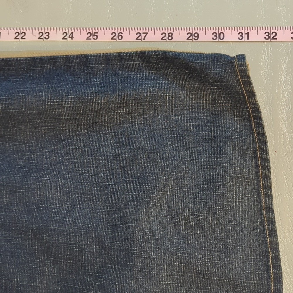 Marithe Francois Girbaud Indigo Denim Shirt Button Front size XL Human Nature - Picture 8 of 8